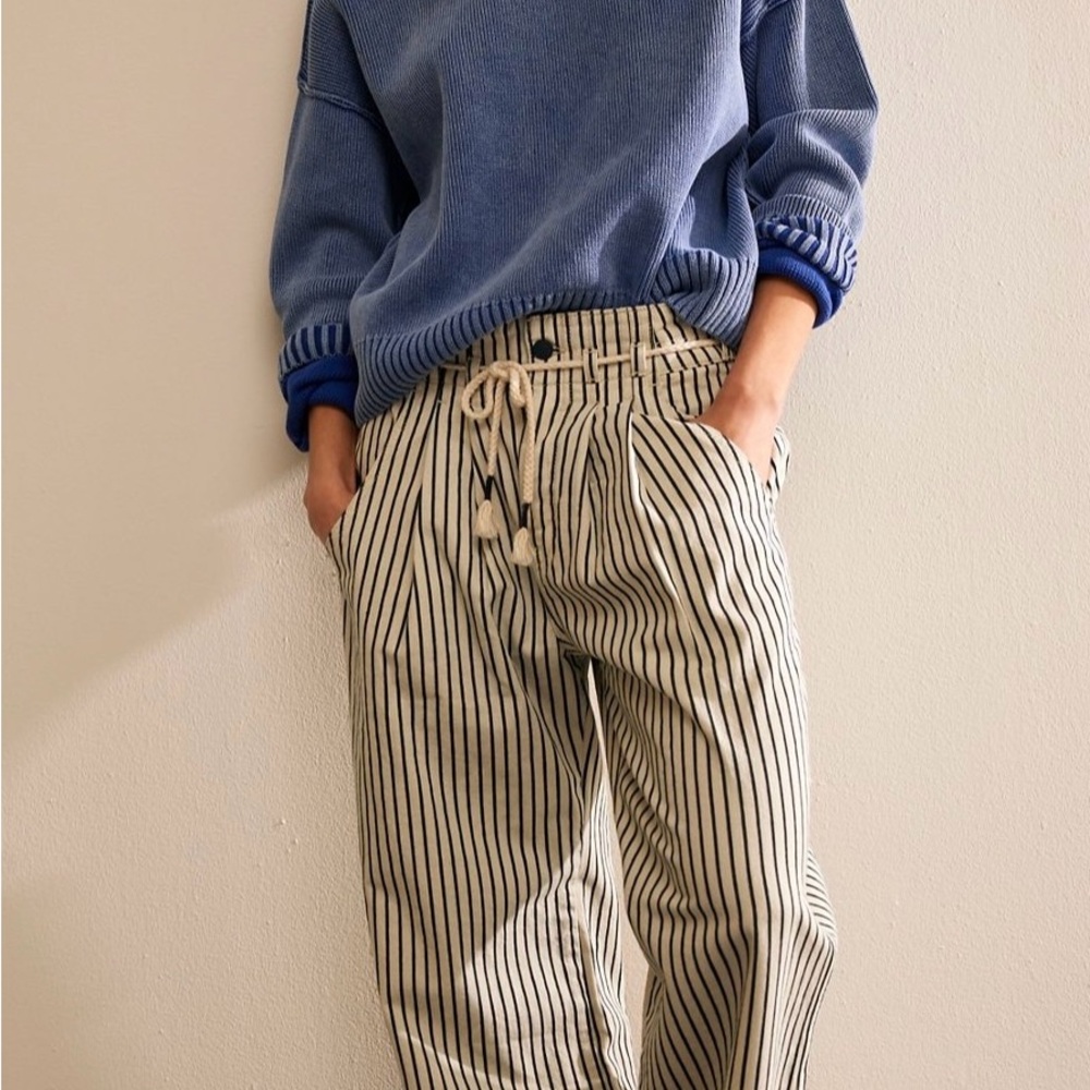 Free People We the Free Striped Pull on Pants